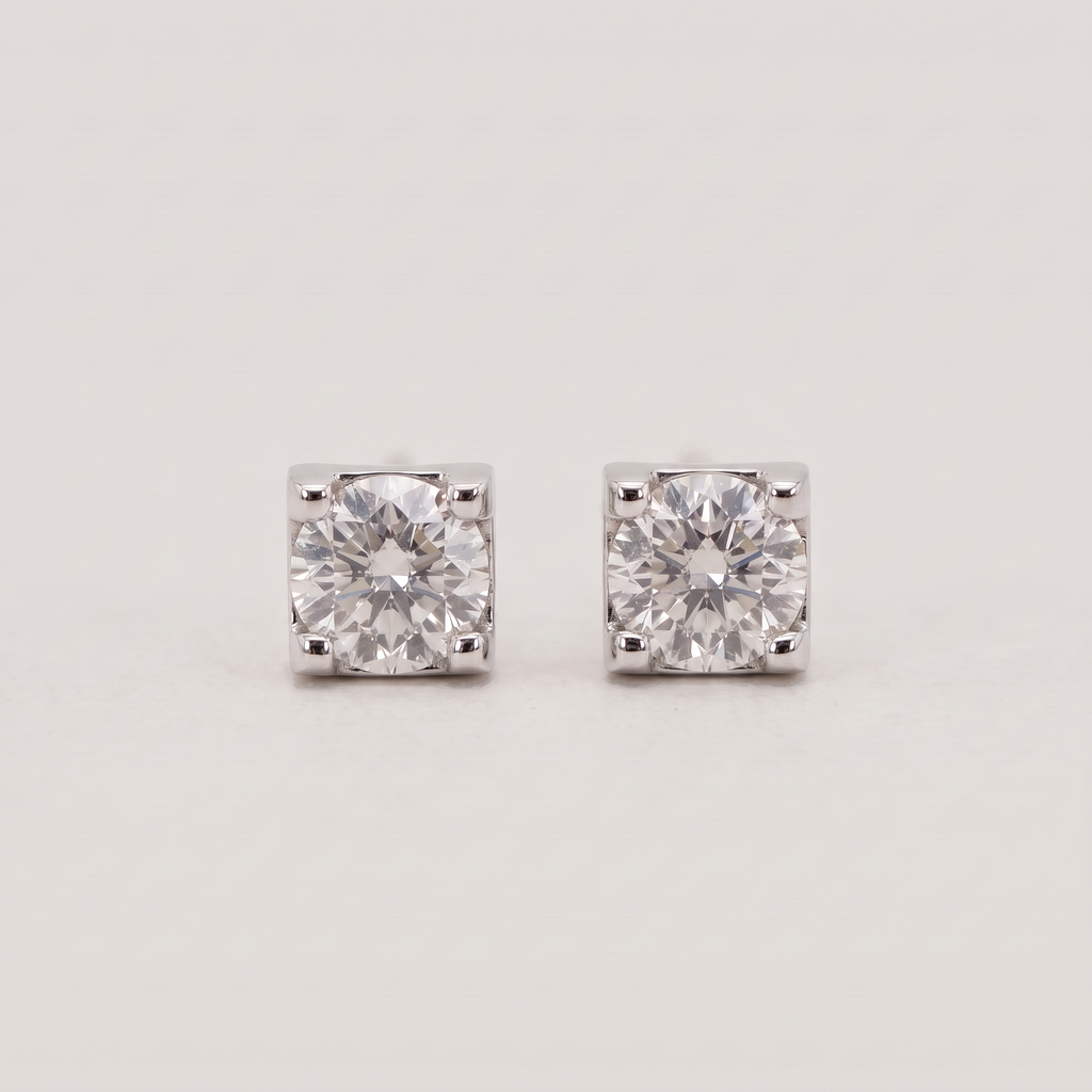 Orecchini punto luce 0.60 ct