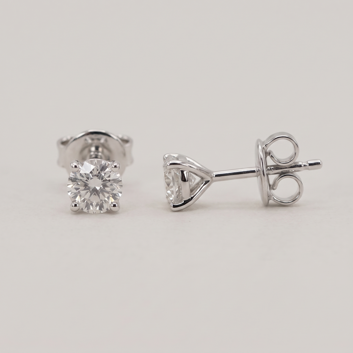 Orecchini punto luce 1,00 ct