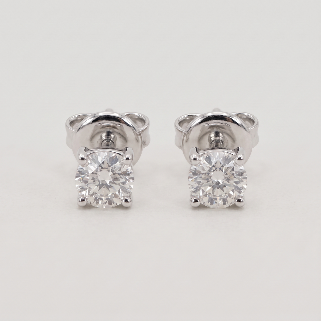 Orecchini punto luce 1,00 ct